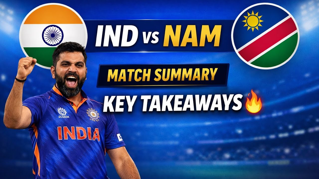 Ind vs Nam Key Takeaways 