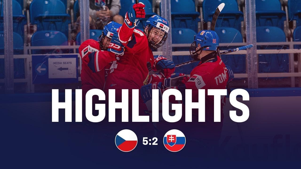 SESTŘIH: Česko - Slovensko 5:2 | Hlinka Gretzky Cup
