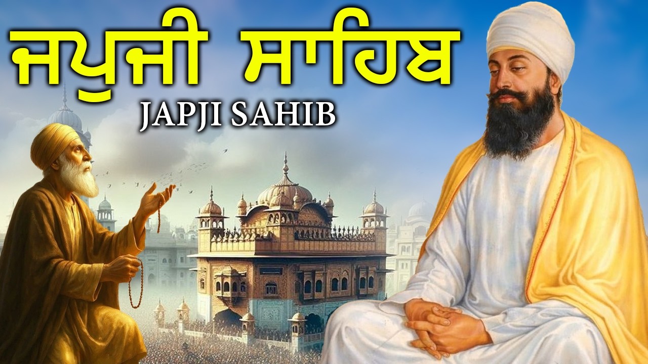 Morning Prayer (ਜਪੁਜੀ ਸਾਹਿਬ )Japji Sahib - In Very Sweet Voice - Lyrical Video #punjabi #japjisahib