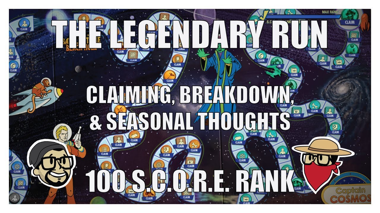 Fallout 76 - Season 1 - 100 SCORE - The Legendary Run
