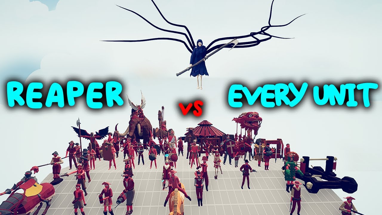 REAPER VS EVERY UNIT| TABS - Totally Accurate Battle Simulator