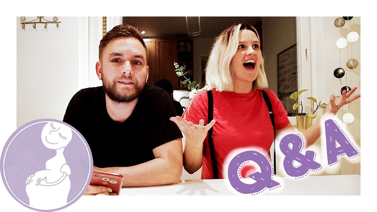 ÄTA MODERKAKAN ELLER DRICKA FOSTERVATTEN? | Q&A - Hanna & Patrik vecka 29
