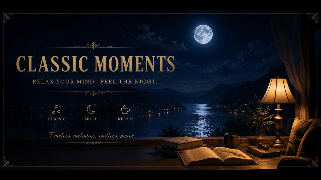 Peaceful Classical Dreams 🎹 | Gentle Relaxing Music for Calm, Study & Stress Relief