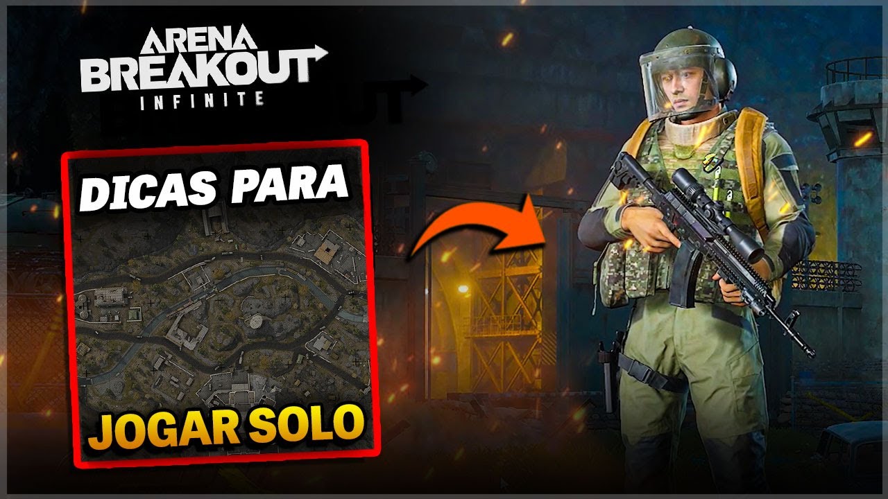DICAS DE COMO JOGAR ARSENAL SOLO NO ARENA BREAKOUT INFINITE