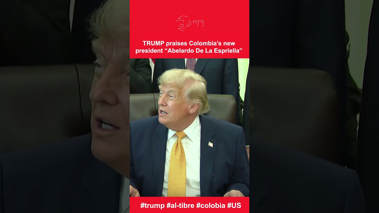 Trump Praises Colombia&rsquo;s New President Abelardo De La Espriella After Victory | DWS News | AC19