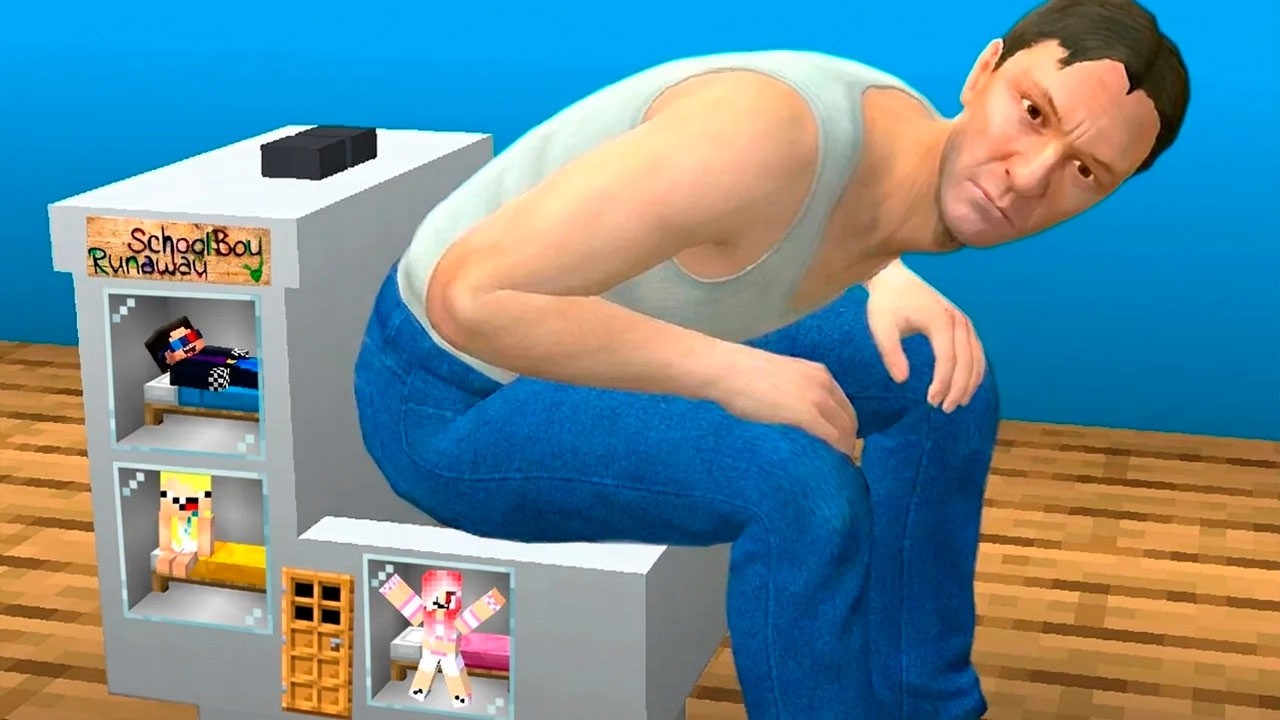 🚽ПОСТРОИЛИ ДОМ В УНИТАЗЕ ЗЛОГО ПАПЫ В МАЙНКРАФТ! ШЕДИ МЕН MINECRAFT