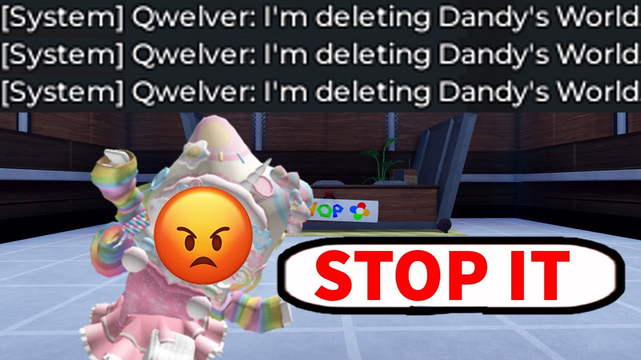 FAKE System Messages Are Taking Over Dandy's World