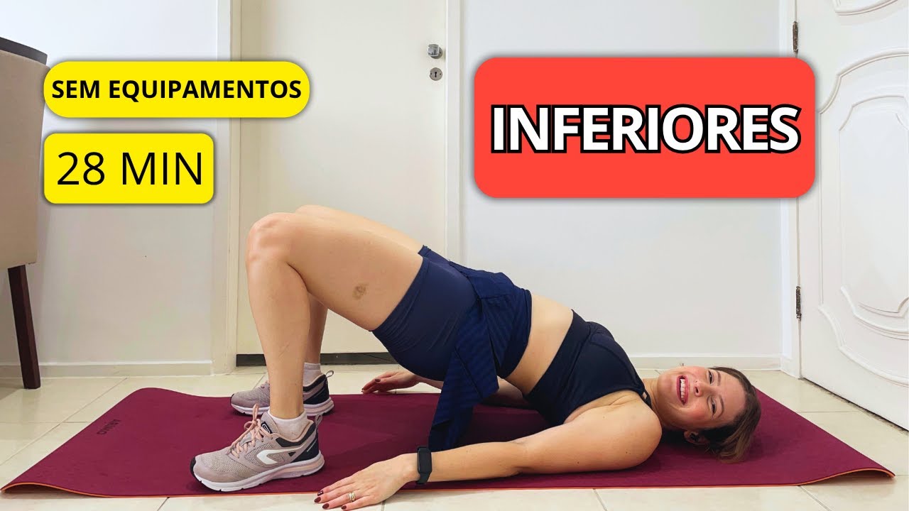 28 Minutos de Treino para Aumentar o Bumbum em Casa 🍑 Sem Equipamentos!