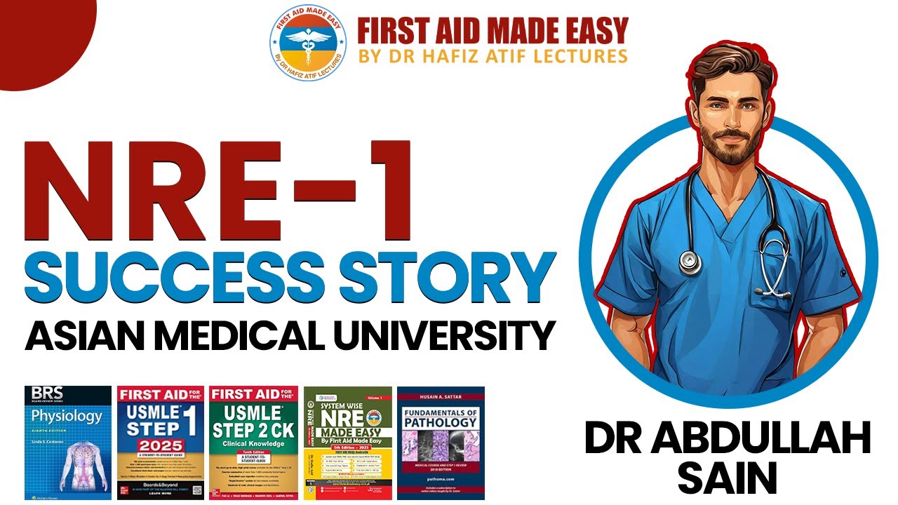 NRE-1 Success Story: How Dr. Abdullah Sain Passed on His First Attempt! | NRE Exam Tips & Study Plan