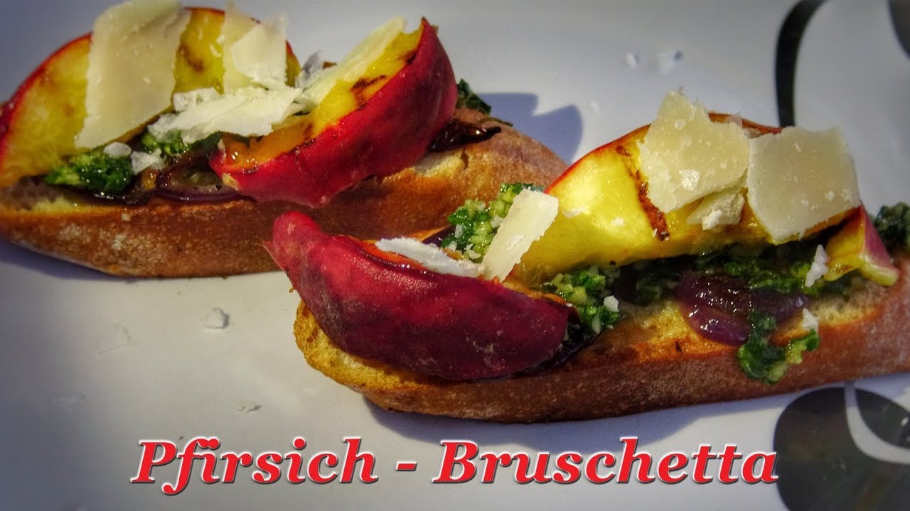#308: Pfirsich-Bruschetta vom CADAC Carri Chef 2