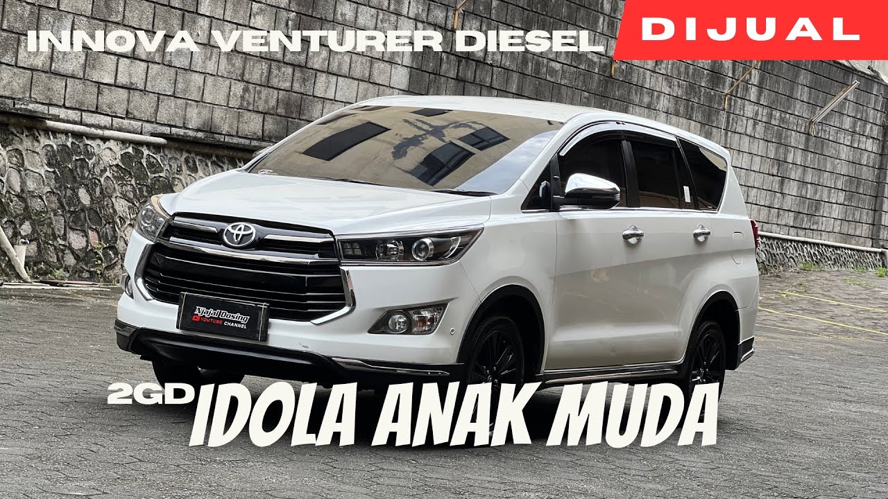 DIJUAL TOYOTA INNOVA VENTURER DIESEL A/T 2019 , VENTURER 2GD IDOLA ANAK MUDA