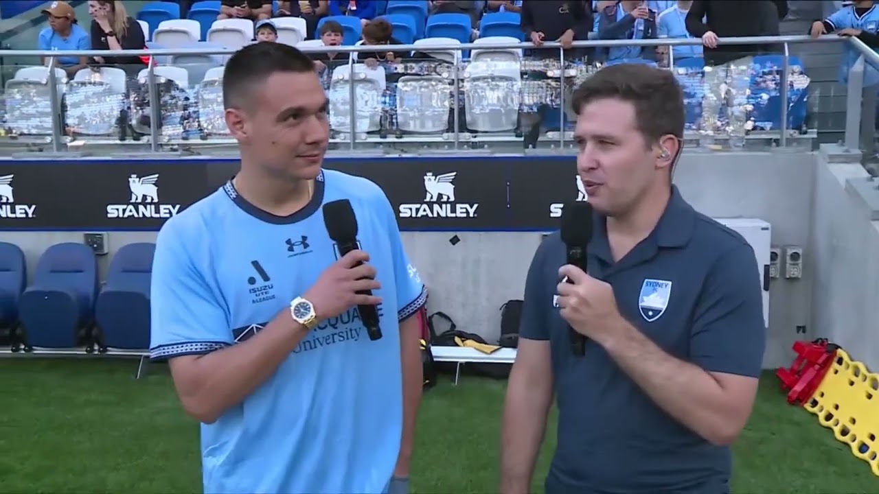 Adam Santarossa and Tim Tszyu Sydney FC Interview