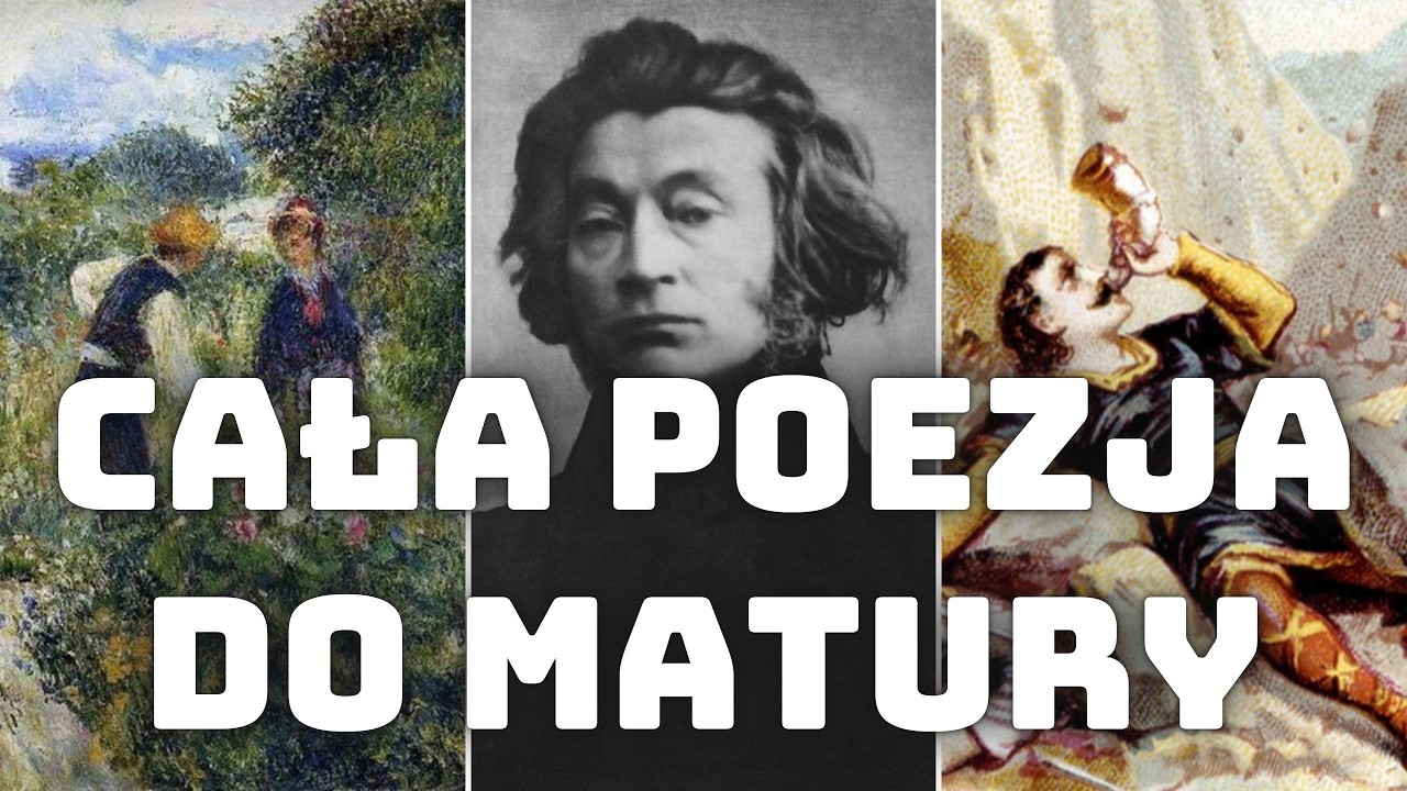 CAŁA POEZJA DO MATURY Z JĘZYKA POLSKIEGO (ANTYK, ŚREDNIOWIECZE, MŁODA POLSKA, DWUDZIESTOLECIE, INNE)