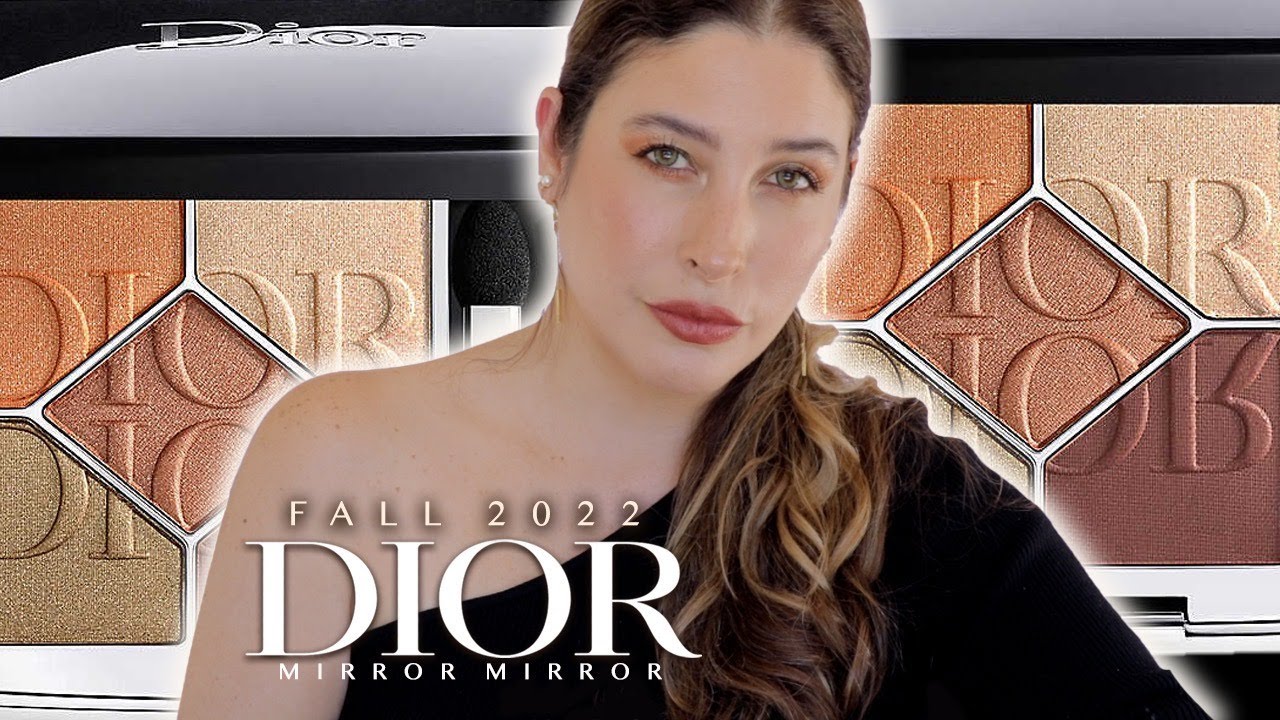 DIOR MIRROR MIRROR EYESHADOW PALETTE Review Swatches Comparisons | DIOR FALL 2022 COLLECTION