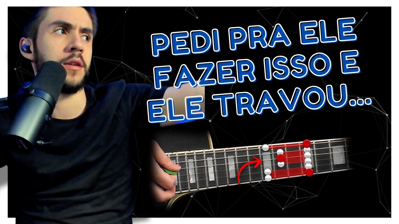 Assim que eu descubro que nível você ta na guitarra!