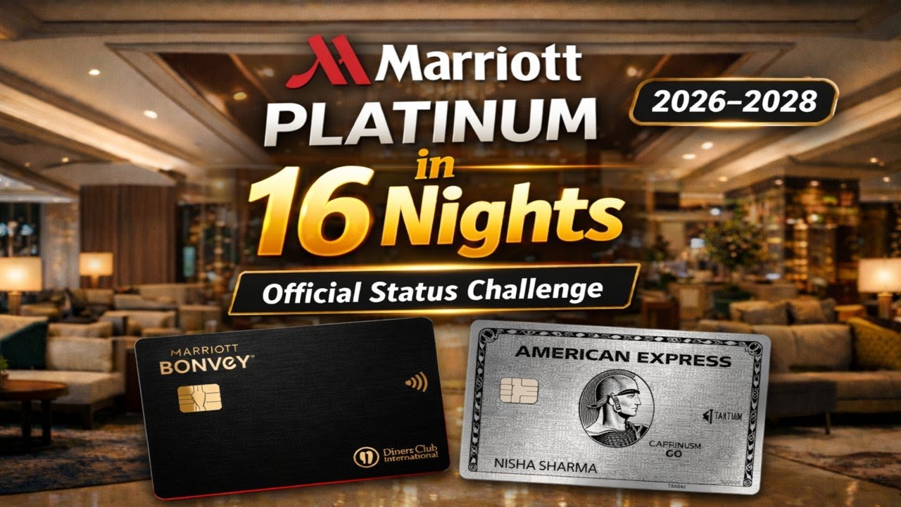 Marriott PLATINUM Fast Track HACK: AMEX Platinum Charge Card + Status Challenge = 16 Days