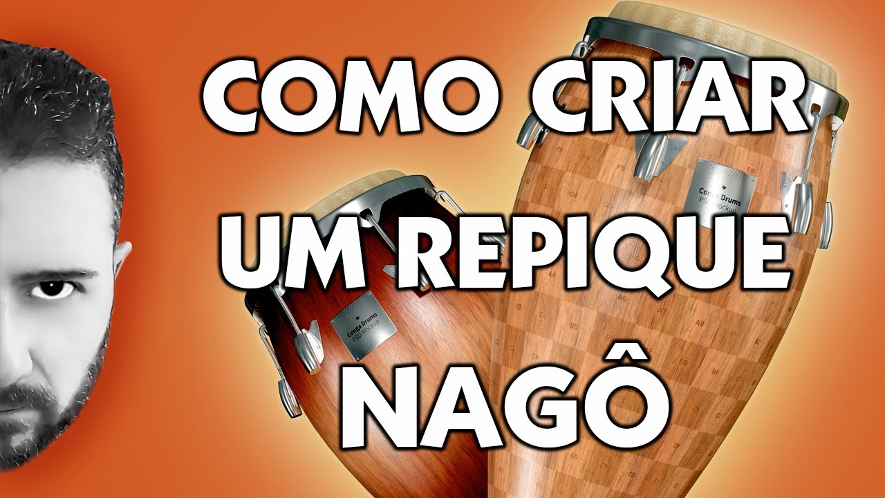Como criar um REPIQUE NO TOQUE NAGÔ.
