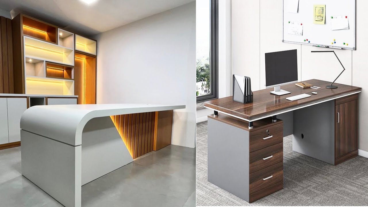 Minimalist Office table design |Office table & Desk Design |Office table decoration ideas|Home Decor