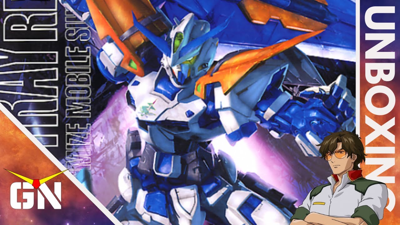 Maybe With Less Stickers This Time? MG 1/100 Blueframe Astray Second  L | Unboxing