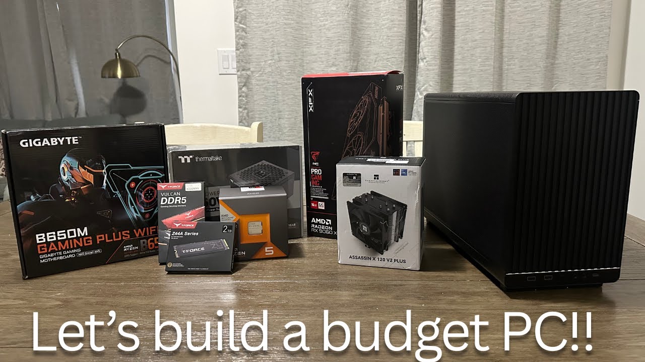 Let's build a PC! | RX 9060 XT 16GB | LianLi Dan A3