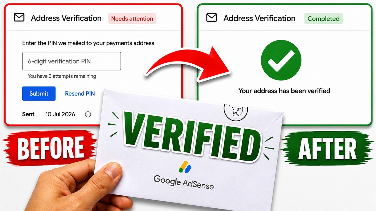Google AdSense PIN Explained: Delivery & Verification (2026)