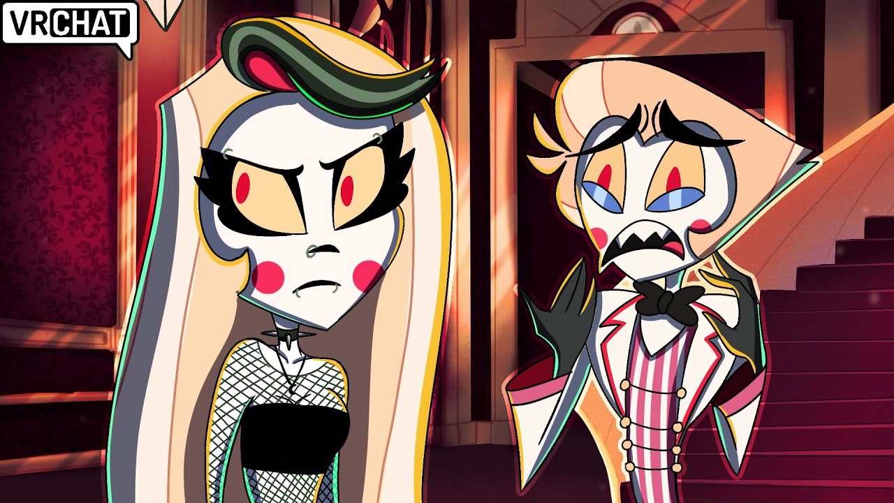 Charlie Becomes a HOT GOTH GIRL in Hazbin Hotel VRChat