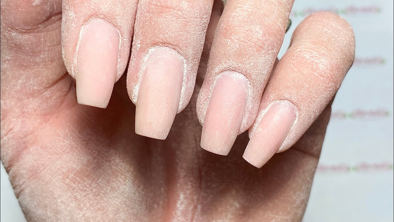 Hard gel application and filing technique on real hands! 💅 (My own!) Hard gel nails