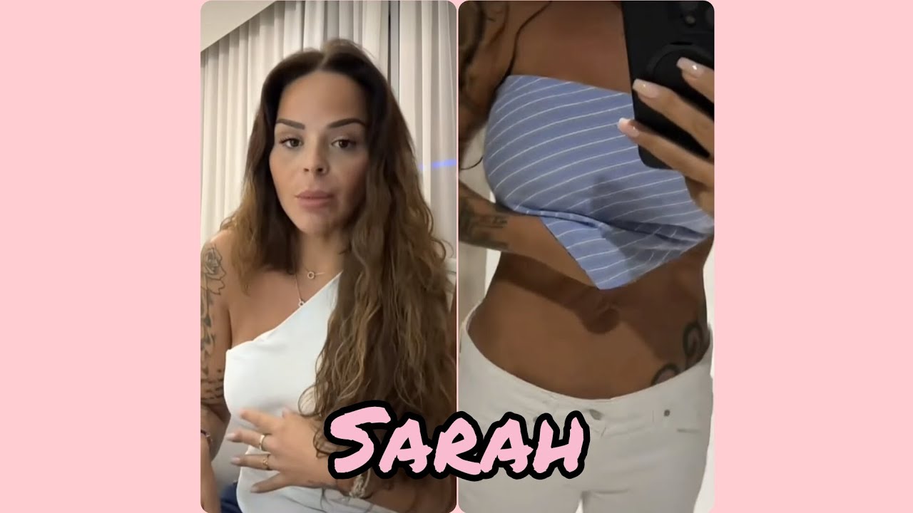 Sarah Fraisou, elle devoile son corps marqué par la perte de poids .😉