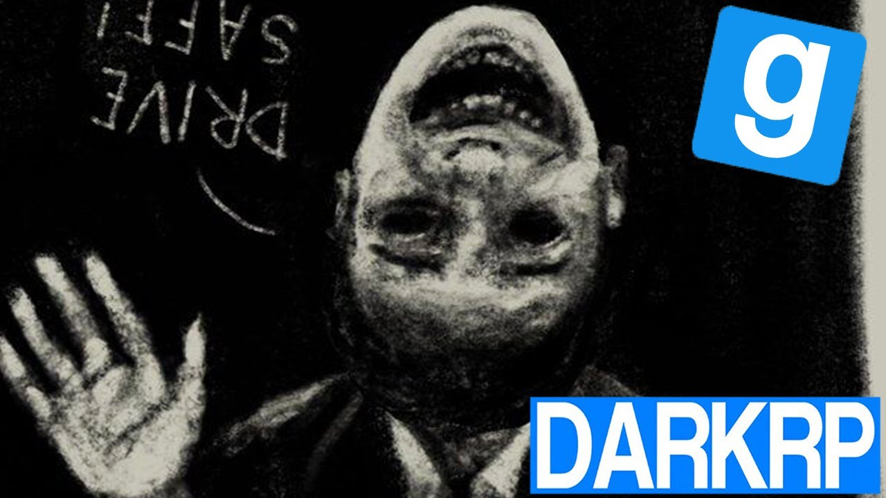 MAN WITH THE UPSIDE DOWN FACE ! - Garry's Mod DarkRP
