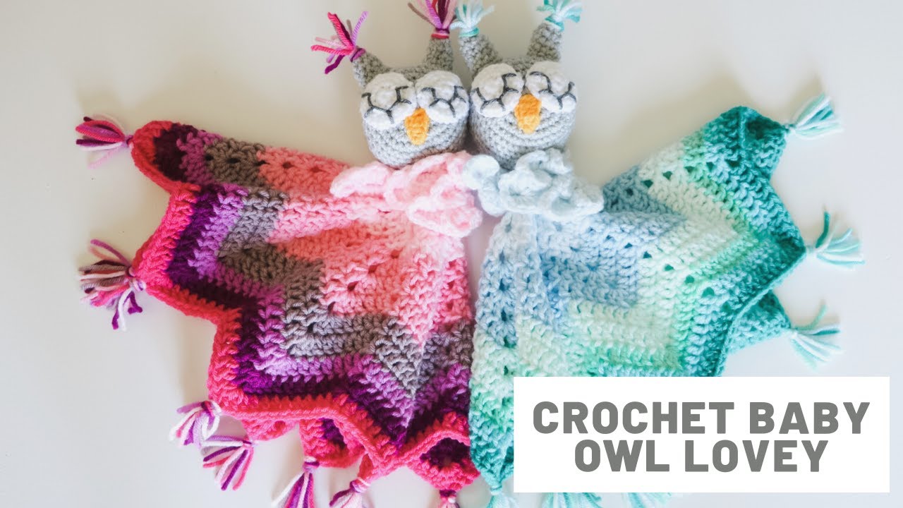 Baby Owl Lovey Crochet Pattern