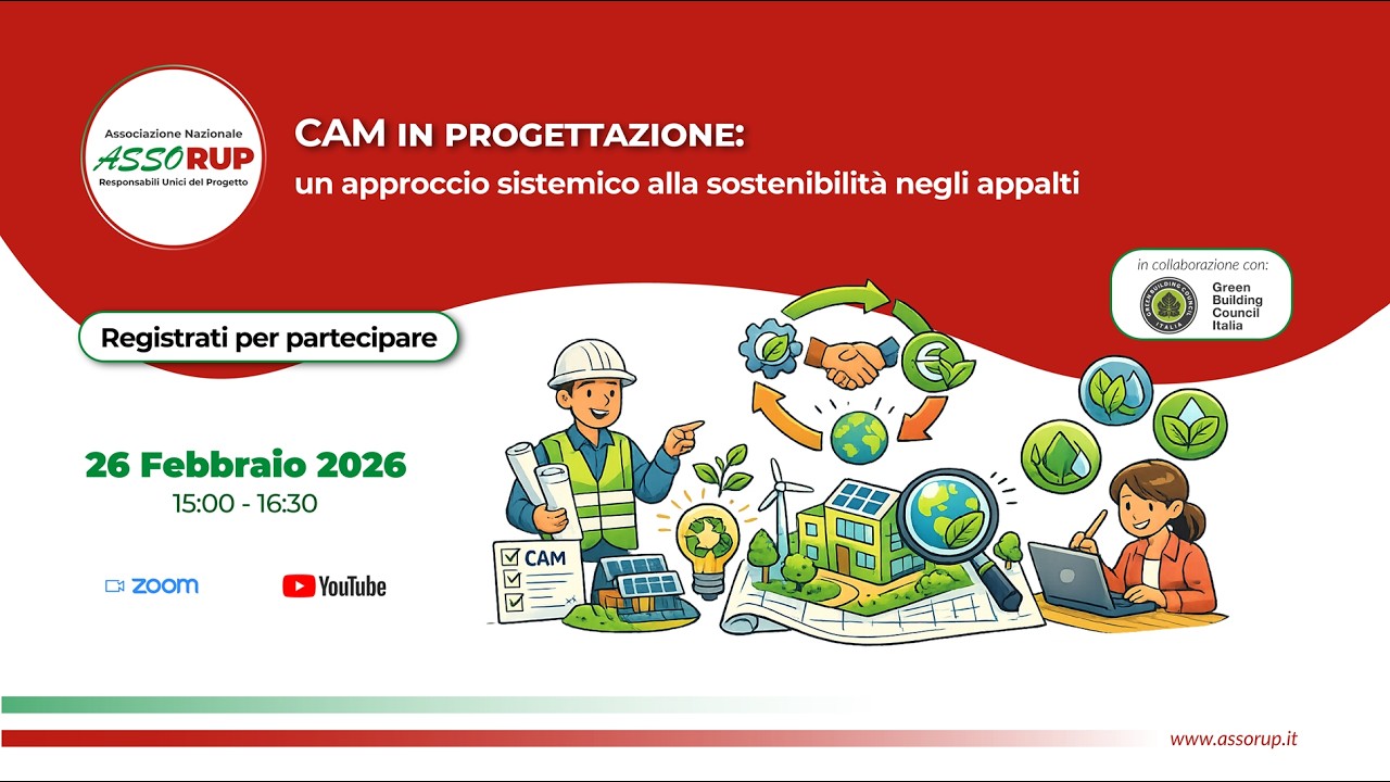 CAM in progettazione: un approccio sistemico alla sostenibilità negli appalti