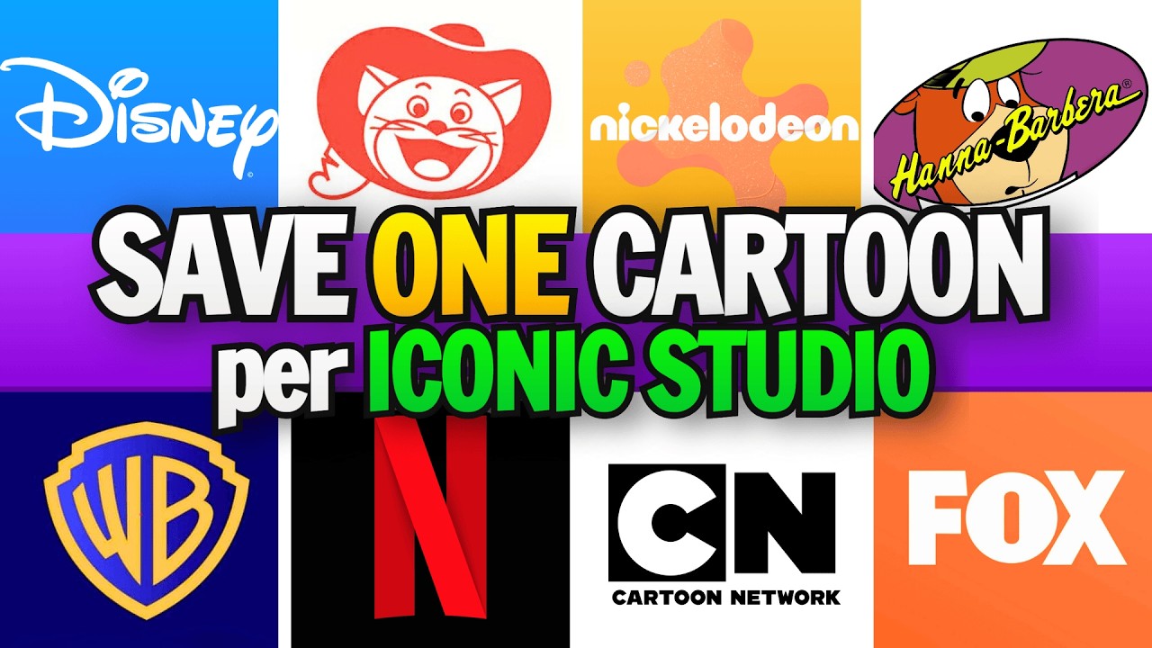 SAVE ONE CARTOON per Studio | Nick, CN, Disney, Warner, Toei, PBS Kids🔥 Top opening songs 🎵