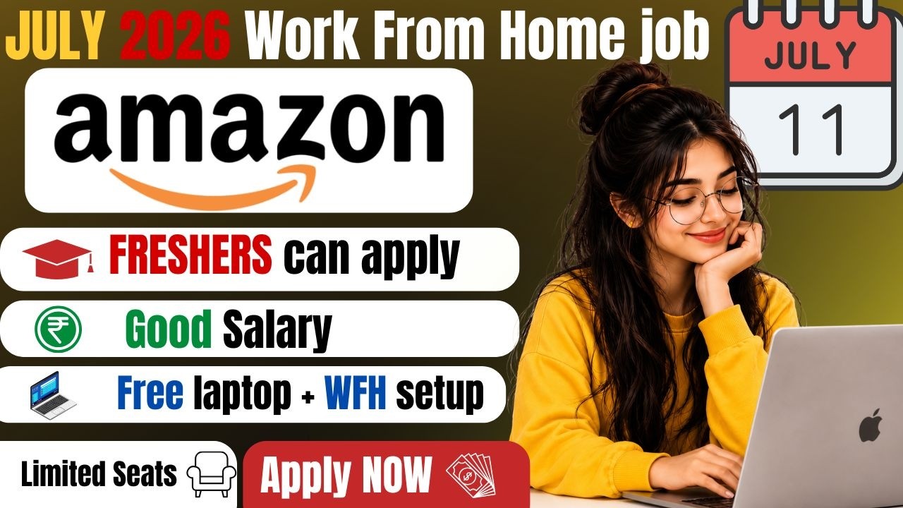 NO EXPERIENCE?  ✅Amazon JULY Hiring-✅ Work from home job 2026 ✅ -Amazon Remote Job Vacancy 2026