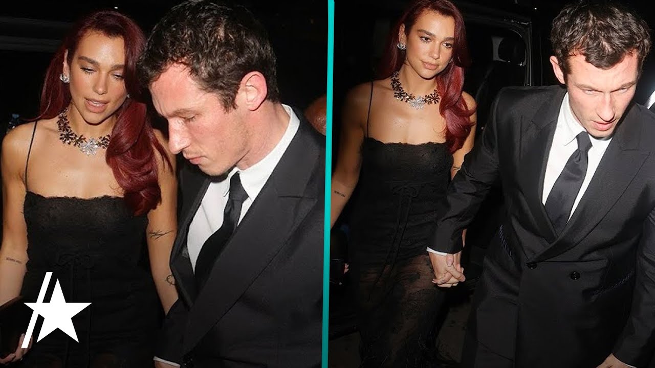 Dua Lipa & Callum Turner Hold Hands At 2024 BAFTAs After Party