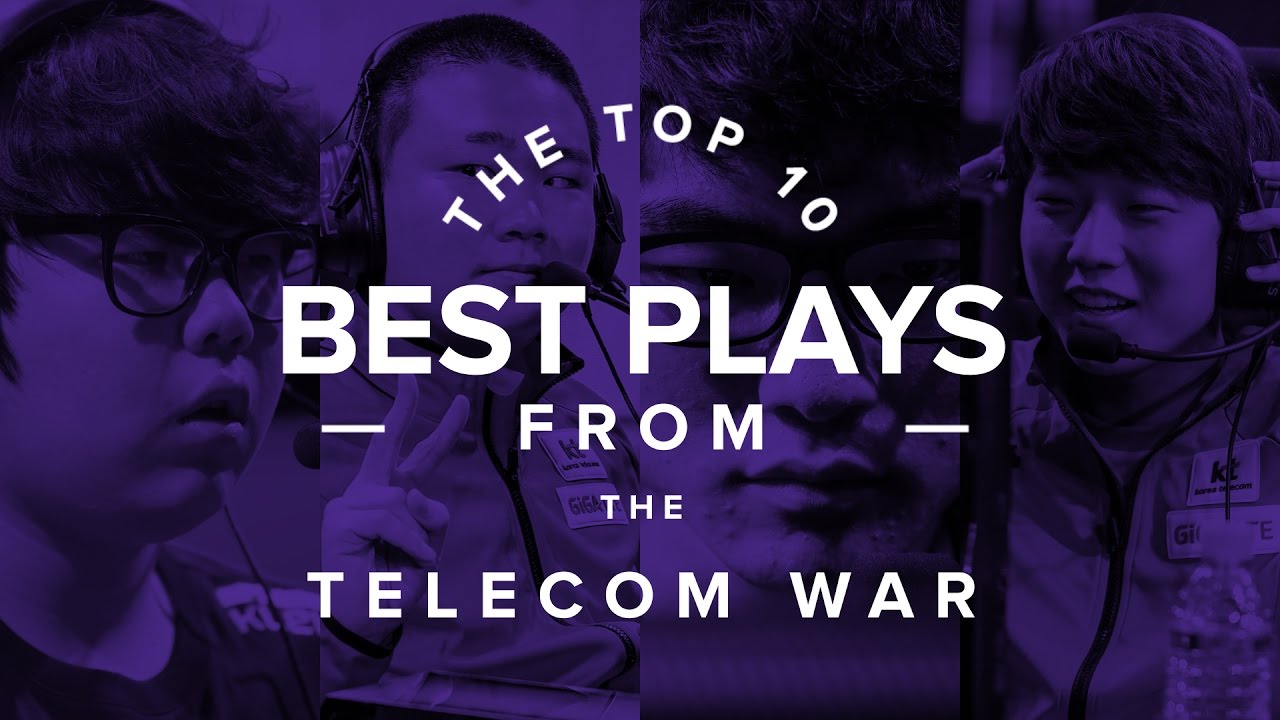 The Top 10 BEST Plays from the Telecom War (LoL)