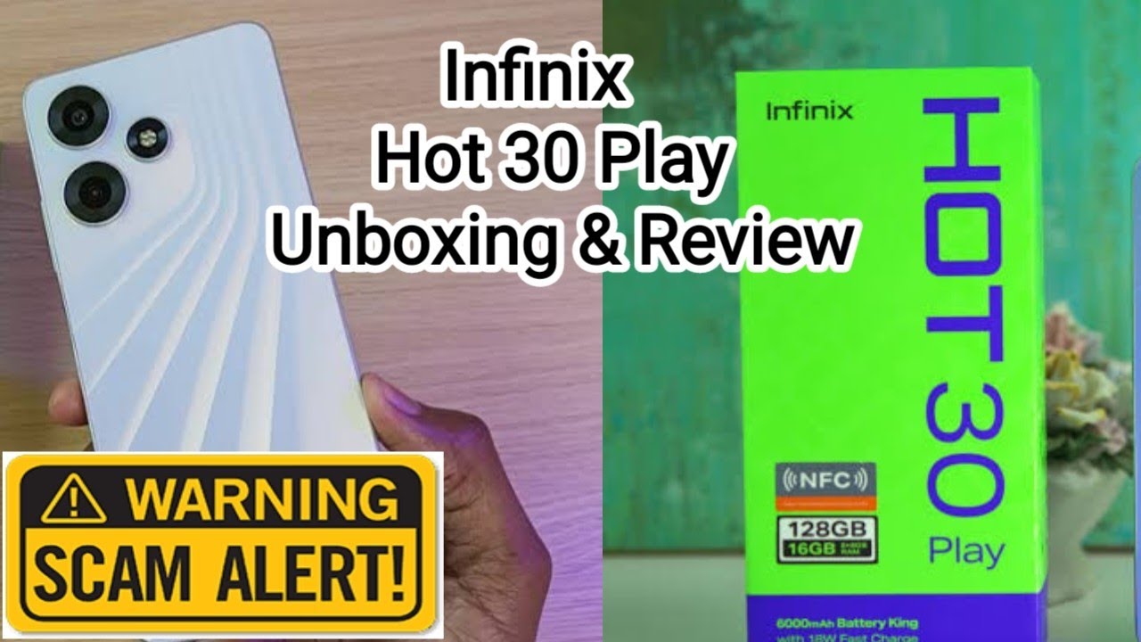 Infinix Hot 30 Play Unboxing & Review 4/64GB | Low Budget Phone #hashirmalikofficial #infinix