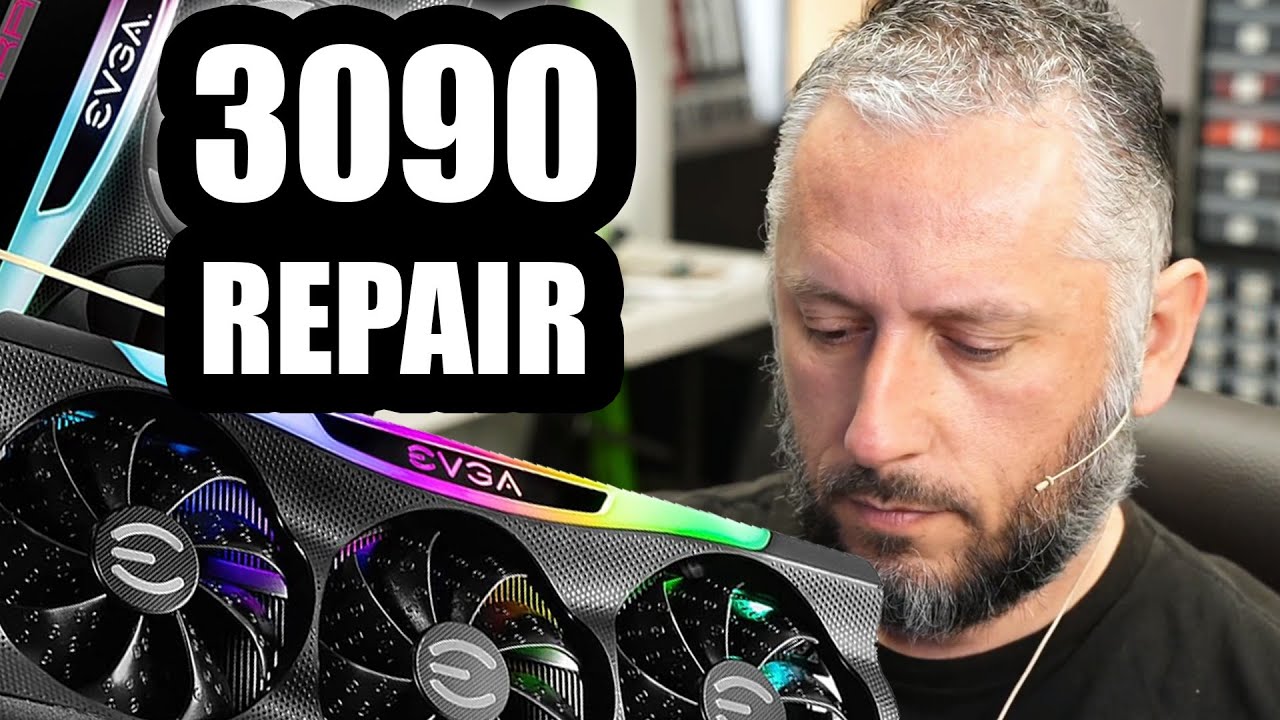 EVGA 3090 Красный свет Нет питания Ремонт
