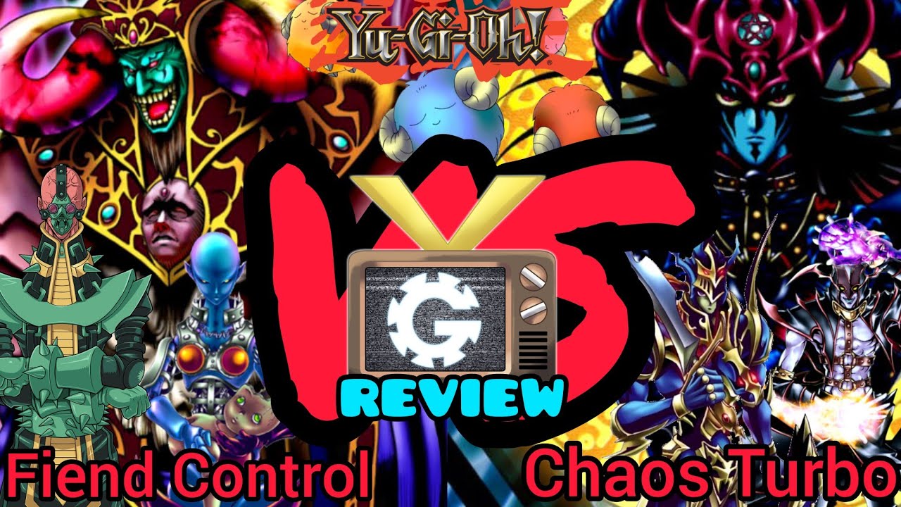 Yu-Gi-Oh! TCG Goat Format Fiend Control VS Chaos Turbo Match Duel Review / Deck Profile / VaughnGear