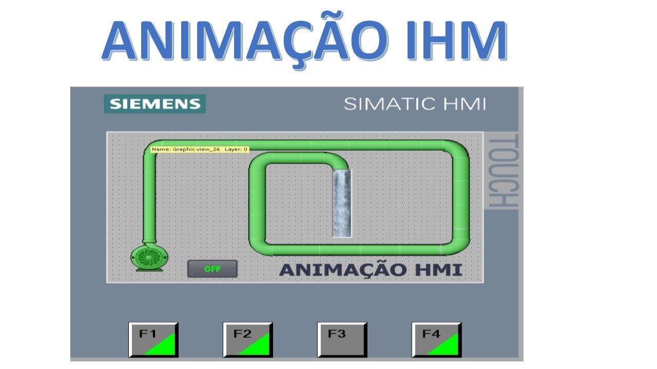 Animação IHM Siemens