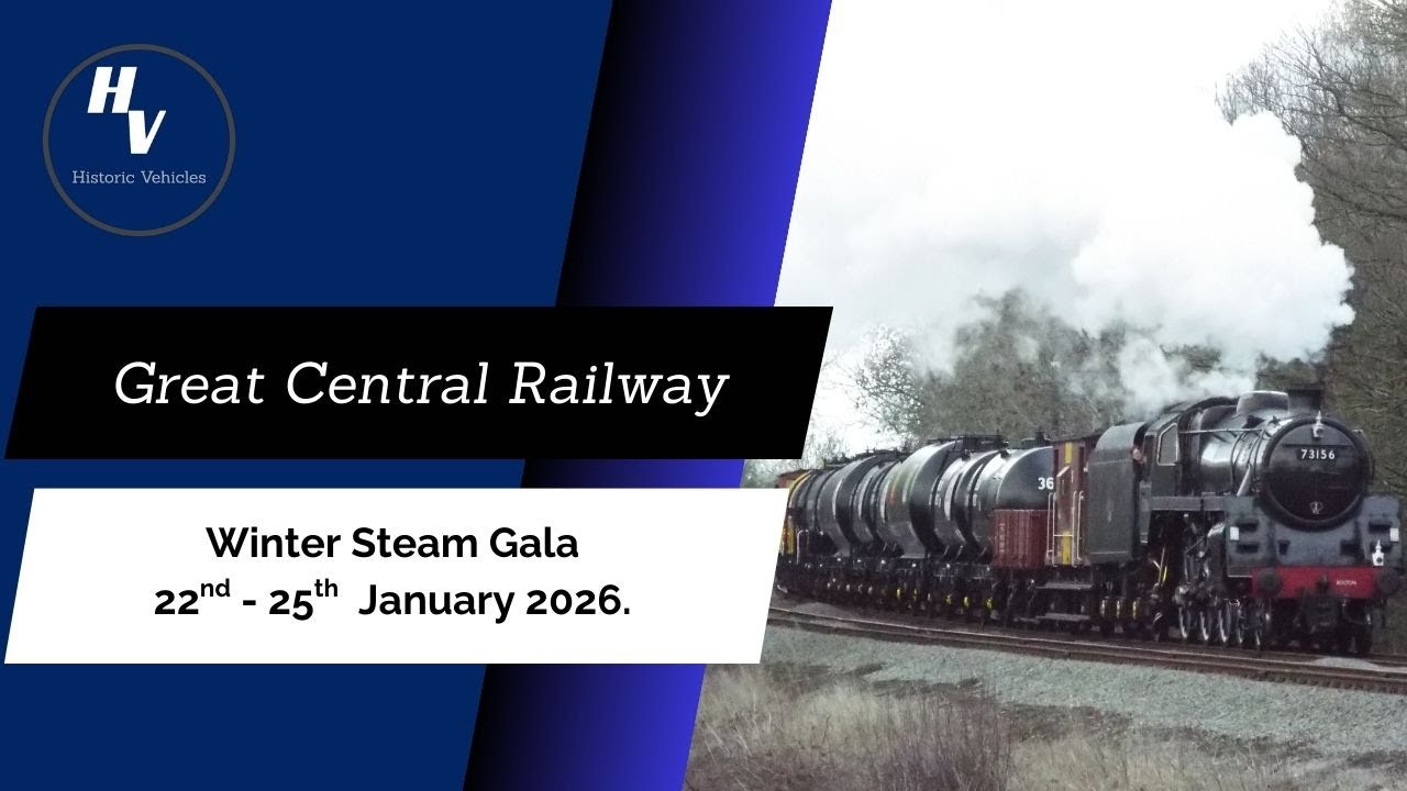Great Central Railway - Autumn Steam Gala 22nd - 25th January 2026. Part Two.