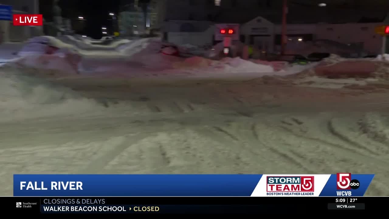 Fall River hit hard by record-setting storm