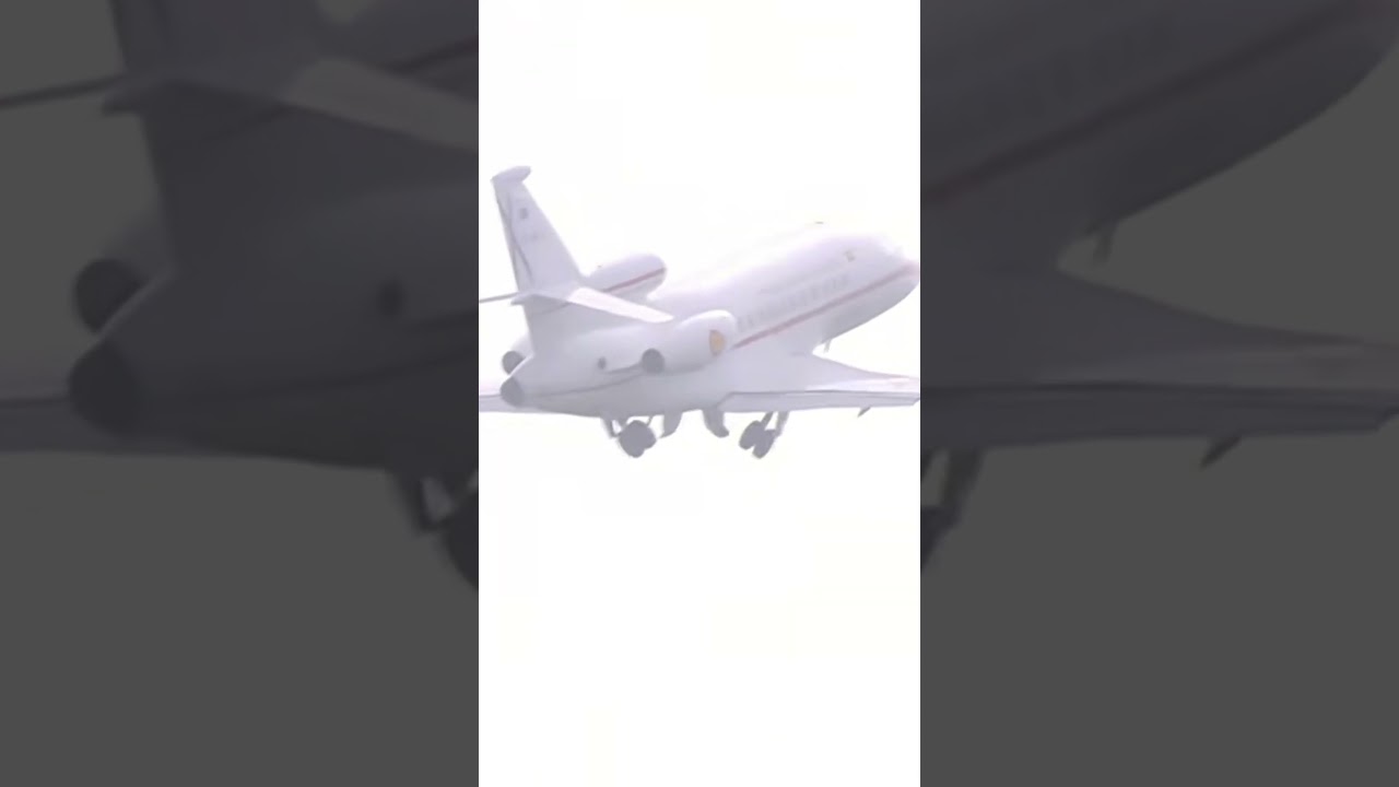 The King&rsquo;s Falcon jet takes off for Rome with Pope Leo XIV on board