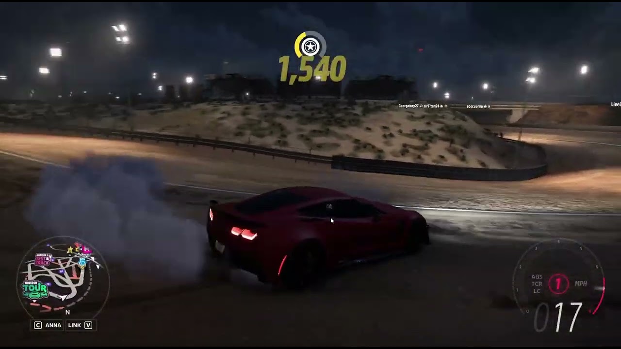 Driving a corvette c7 destroying it a little and driving and drifting!