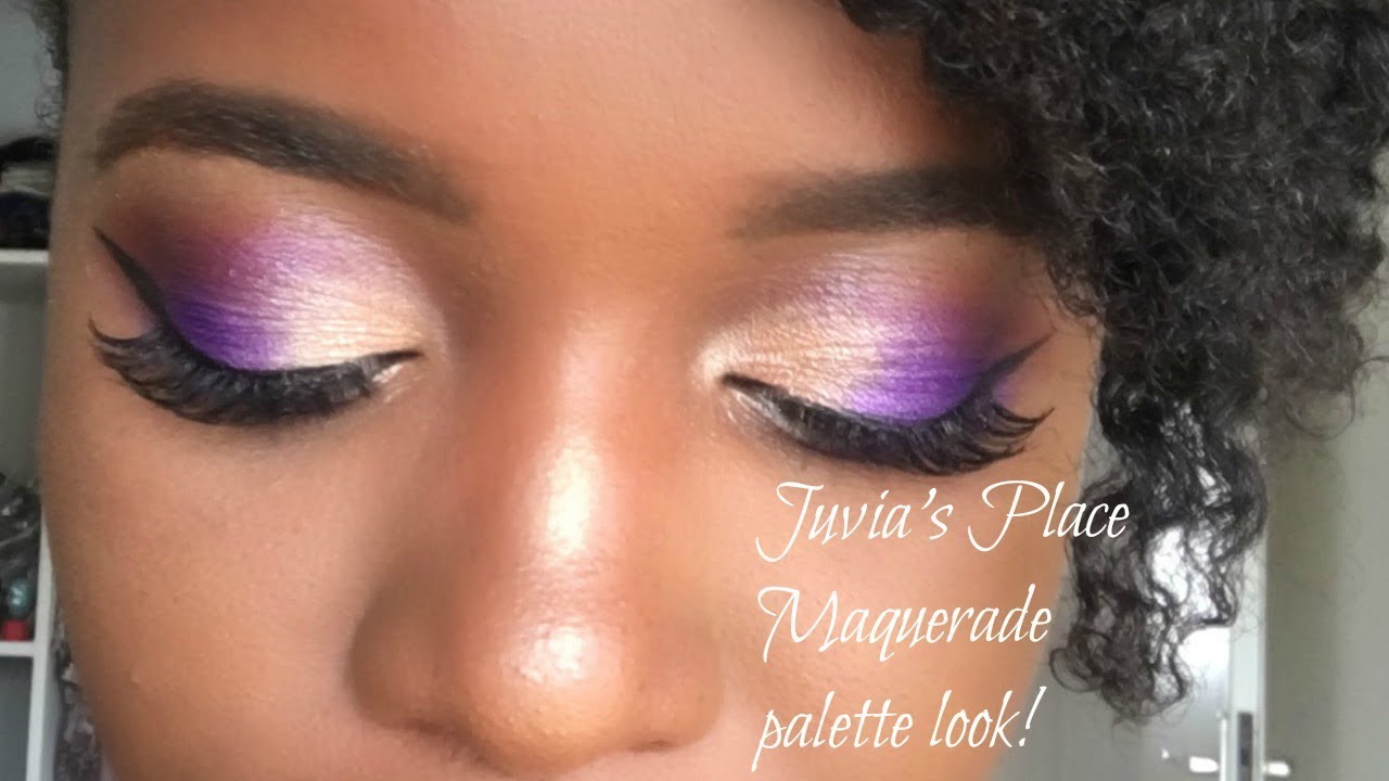 JUVIA'S PLACE MASQUERADE PALETTE MAKEUP TUTORIAL/Shaunz World
