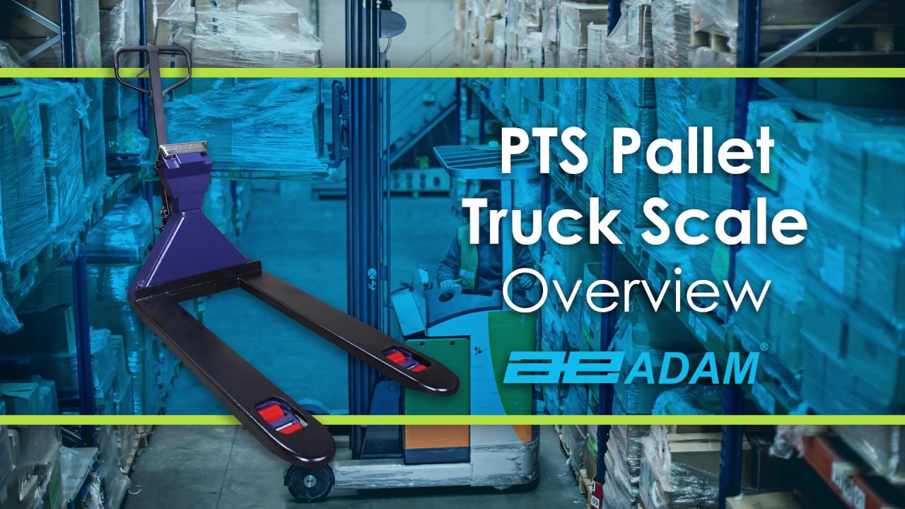 How to Use a Pallet Truck Scale | Adam Equipment's PTS