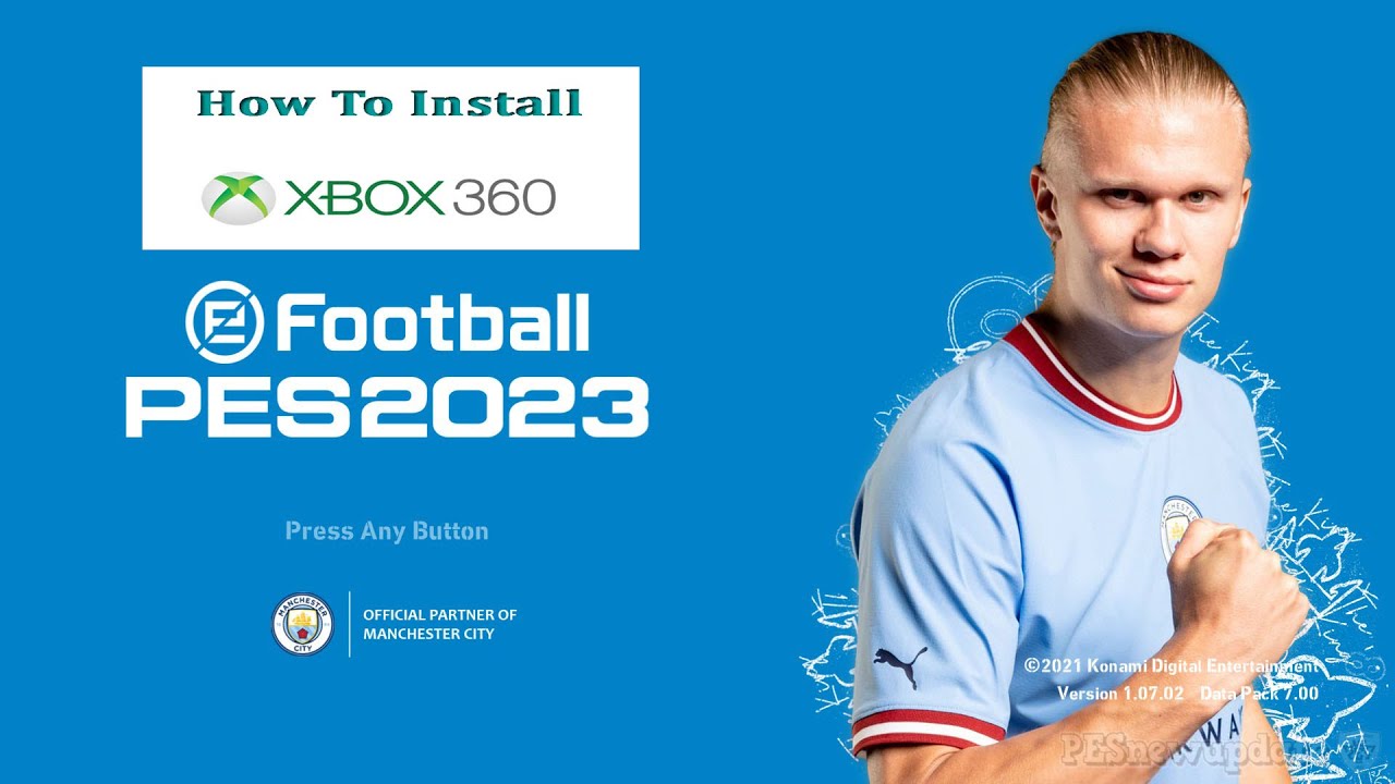 How to Install PES 2023 Patch - Xbox 360 RGH (Faster Loading)