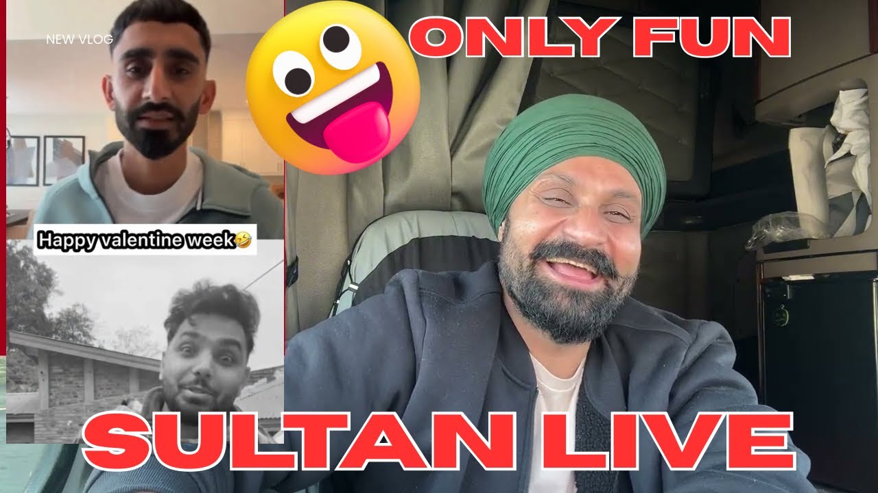 Sultan In Mood🤣/Live Roast 🤪/Surrey Ch Hoie Vakhri Chori😂😂😂/Jeet Funny Videos 