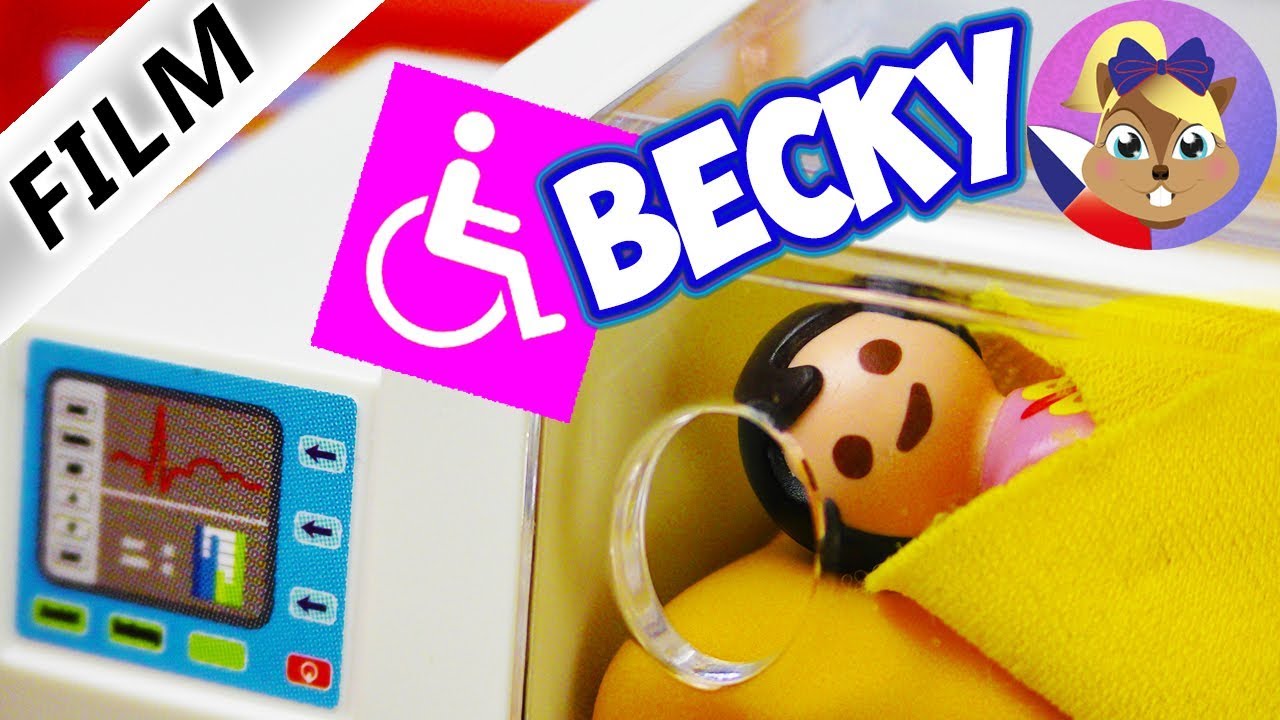 Playmobil příběh | Drama v nemocnici | Proč je Beky na vozíku? | Rodina Dvořákova