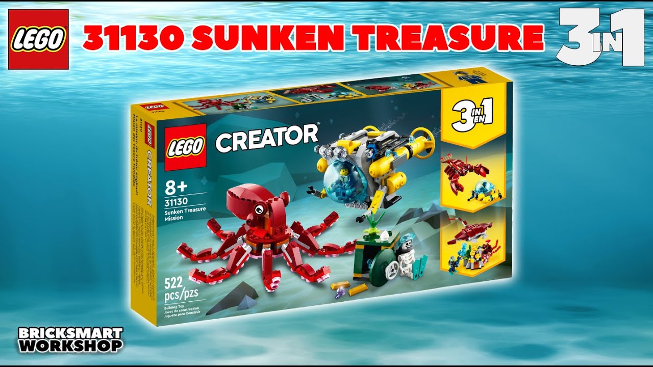 31130 Sunken Treasure Speed Builds + Review