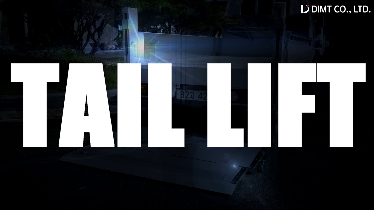 A Hydraulic Tail Lift of dimt_full ver.